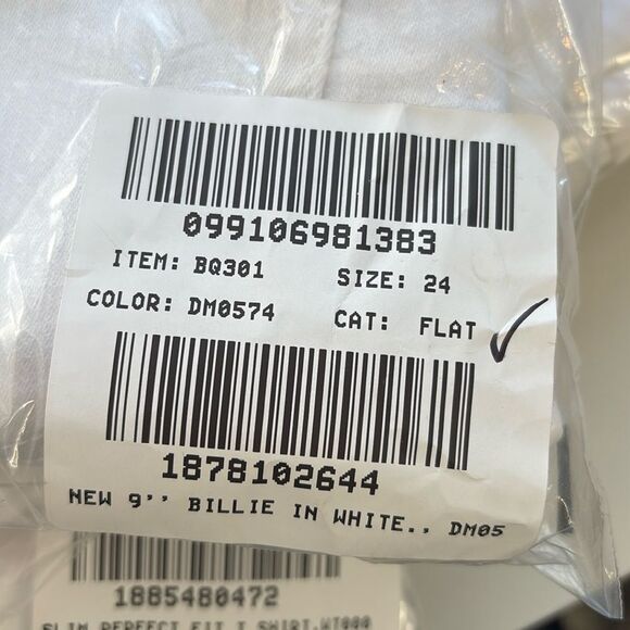 J Crew 9" demi-boot crop jean in white wash Womens Size 24 - Picture 5 of 11